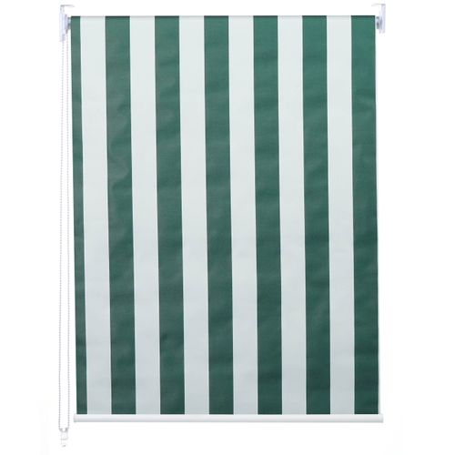 Store Enrouleur De Fenêtre Occultant Protection Solaire Store à Tirage Latéral 60x160cm Opaque Vert