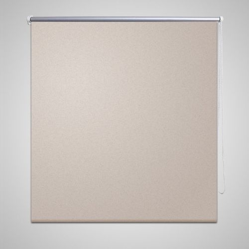Store Enrouleur Beige Occultant 140 X 175 Cm Fenêtre Rideau Pare-vue Volet Roulant 4102026