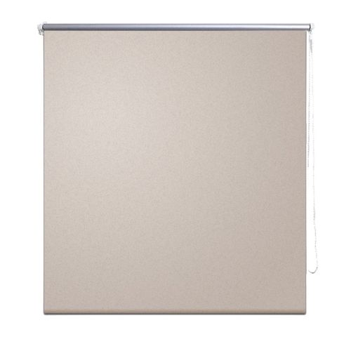 Store Enrouleur Beige Occultant 140 X 175 Cm Fenêtre Rideau Pare-vue Volet Roulant 4102026