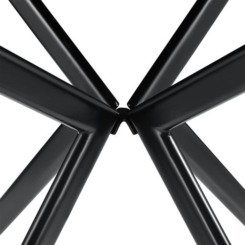 Table Salle à Manger Cuisine Pour 2 Personnes Mdf 78 Cm X 78 Cm Blanc 03_0004117