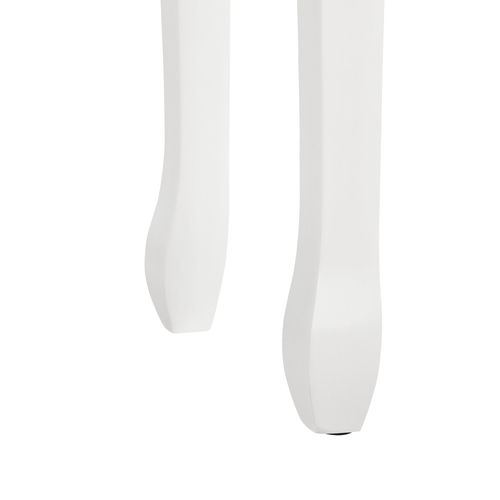 Table Console Buffet D'entrée De Salon Avec 3 Tiroirs Mdf 100 Cm Blanc 03_0004177