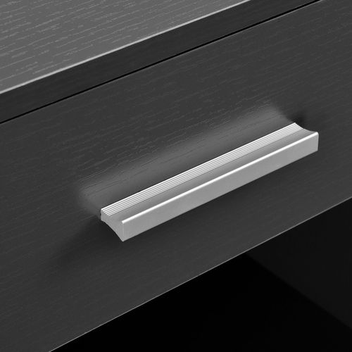 Table De Chevet Table De Nuit Commode Meuble De Rangement Tiroir 38 Cm Gris 03_000419