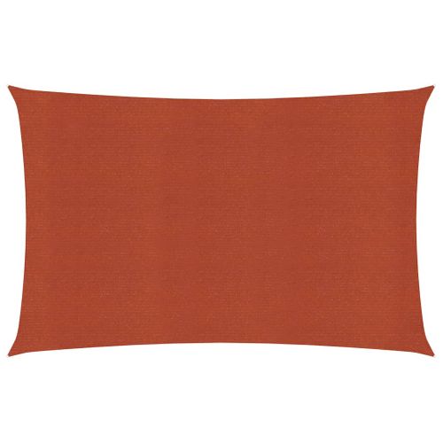 Voile D'ombrage 160 G/m² Terre Cuite 3 X 4,5 M Pehd 02_0009348