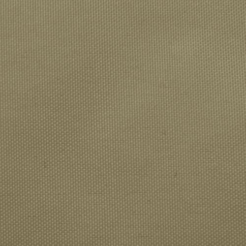 Voile Toile D'ombrage Parasol Tissu Oxford Rectangulaire 2,5 X 4,5 M Beige 02_0009574
