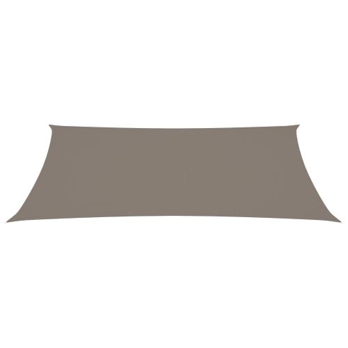 Voile Toile D'ombrage Parasol Tissu Oxford Rectangulaire 3 X 6 M Taupe 02_0009690