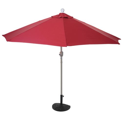 Demi Parasol Semi-circulaire Balcon Terrasse Uv 50+ Polyester/aluminium 3kg Avec Une Portée De 270