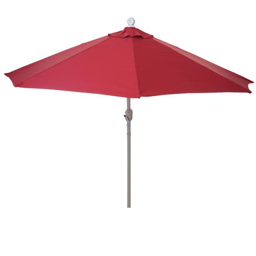 Demi Parasol Semi-circulaire Balcon Terrasse Uv 50+ Polyester/aluminium 3kg Avec Une Portée De 300