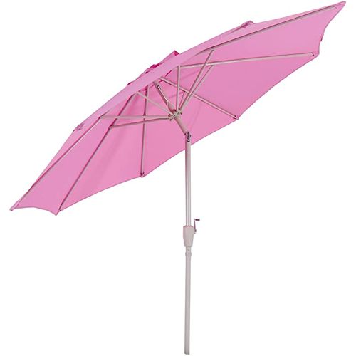 Parasol De Jardin D. 2,7m Inclinable Polyester/aluminium 5kg Lilas 04_0003877