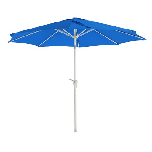 Parasol De Jardin D. 3m Inclinable Polyester/aluminium 5kg Bleu 04_0003880