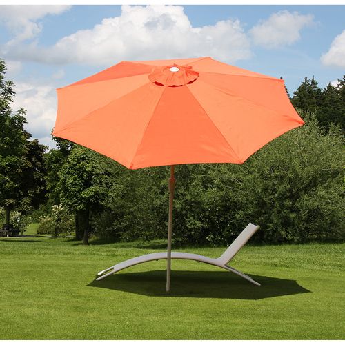Parasol De Jardin D. 3m Inclinable Polyester/aluminium 5kg Terracotta 04_0003884
