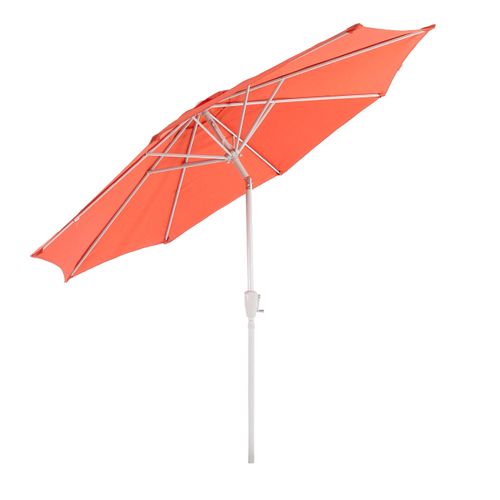 Parasol De Jardin D. 3m Inclinable Polyester/aluminium 5kg Terracotta 04_0003884