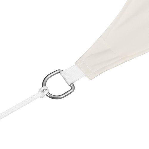 Voile Toile D'ombrage De Protection Polyester Polyuréthane Carré 2x2 M Beige 03_00045