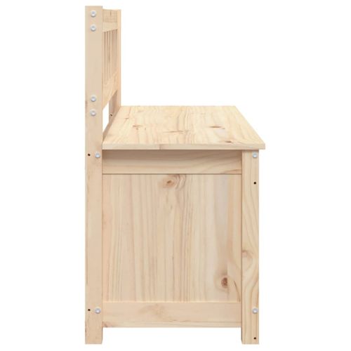 Banc Banquette 110 X 41 X 76,5 Cm Bois De Pin Massif 02_0010647