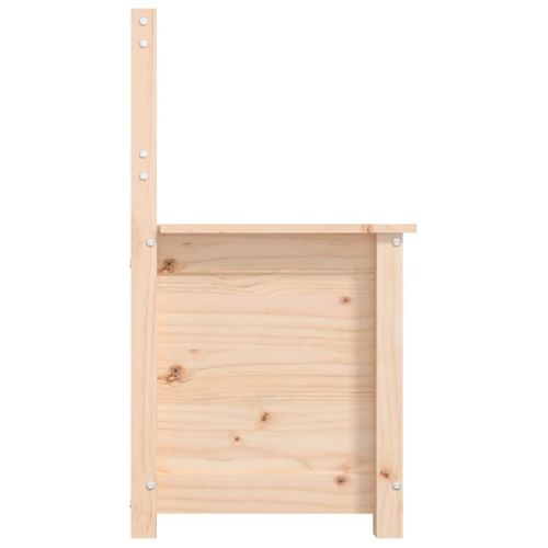Banc Banquette 80 X 41 X 77 Cm Bois De Pin Massif 02_0010649