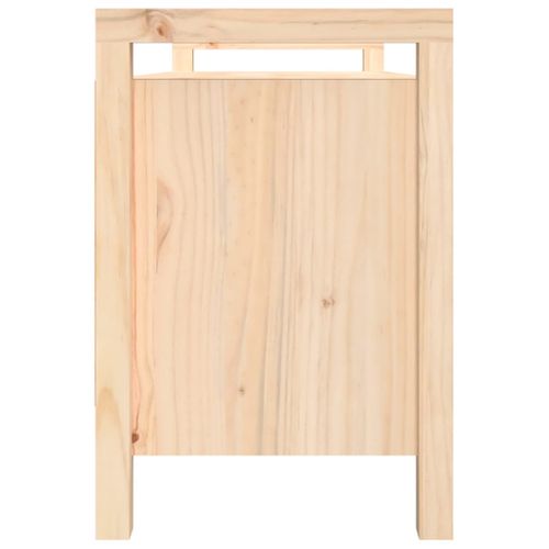 Banc Banquette D'entrée 110 X 40 X 60 Cm Bois De Pin Massif 02_0011028