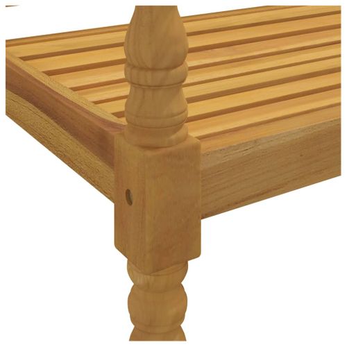 Banc De Jardin Meuble De Patio D'extérieur Terrasse 150 X 51,5 X 84 Cm Bois Massif De