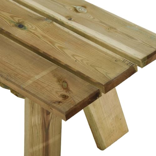 Banc De Jardin Meuble De Patio D'extérieur Terrasse 110 X 38 X 45 Cm Bois De Pin Mas