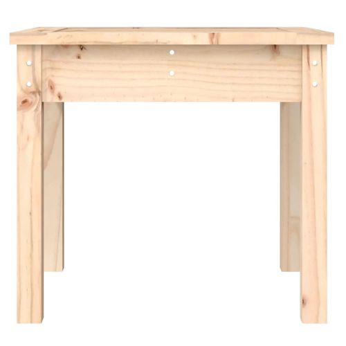 Banc De Jardin Meuble De Patio D'extérieur Terrasse 50 X 44 X 45 Cm Bois Massif De Pi