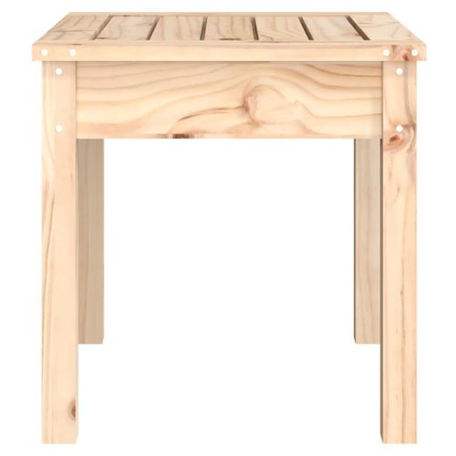 Banc De Jardin Meuble De Patio D'extérieur Terrasse 50 X 44 X 45 Cm Bois Massif De Pi