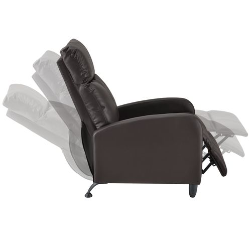 Fauteuil Relaxant Avec Dossier Inclinable Et Repose-pieds Housse Marron 102 Cm 03_000