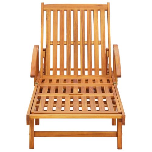 Lot De 2 Transats Chaise Longue Bain De Soleil Lit De Jardin Terrasse Meuble D'extérieur