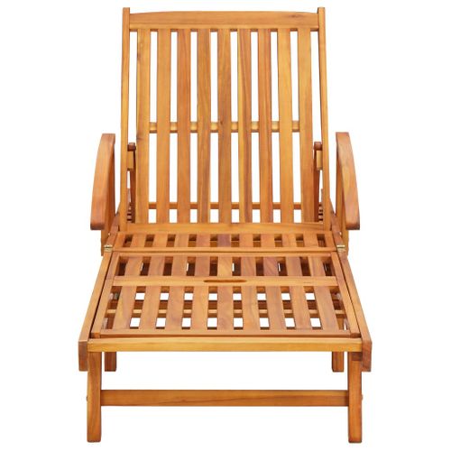 Lot De 2 Transats Chaise Longue Bain De Soleil Lit De Jardin Terrasse Meuble D'extérieur