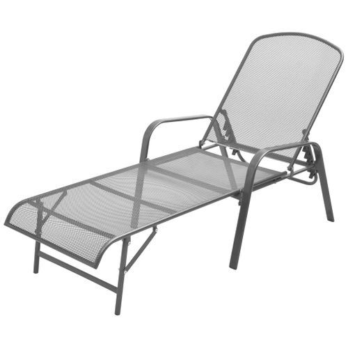 Lot De 2 Transats Chaise Longue Bain De Soleil Lit De Jardin Terrasse Meuble D'extérieur