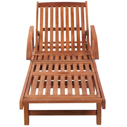 Lot De 2 Transats Chaise Longue Bain De Soleil Lit De Jardin Terrasse Meuble D'extérieur