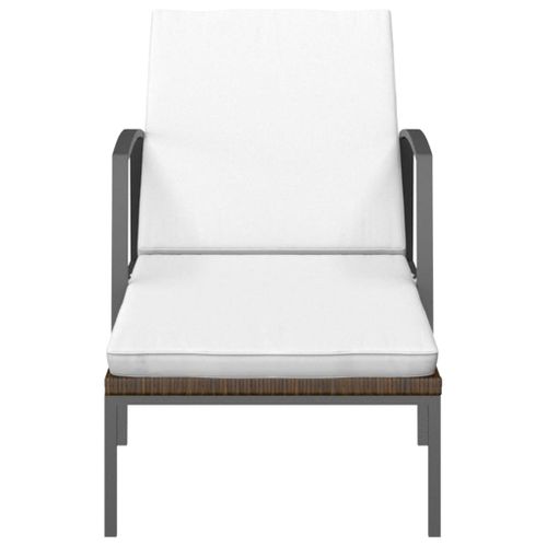 Lot De 2 Transats Chaise Longue Bain De Soleil Lit De Jardin Terrasse Meuble D'extérieur Avec Table