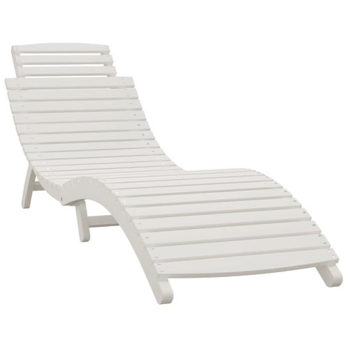 Lot De 2 Transats Chaise Longue Bain De Soleil Lit De Jardin Terrasse Meuble D'extéri