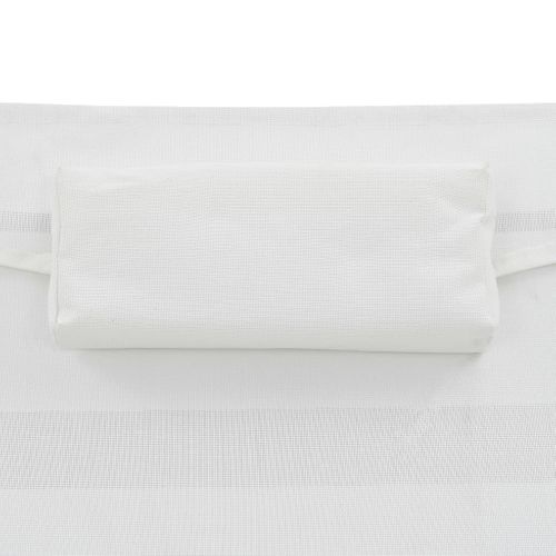 Lot De 2 Transats Chaise Longue Bain De Soleil Lit De Jardin Terrasse Meuble D'extéri