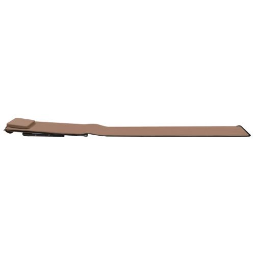 Tapis De Plage Chaise Longue Pliables 2 Pièces Acier Et Tissu Marron 02_0012184