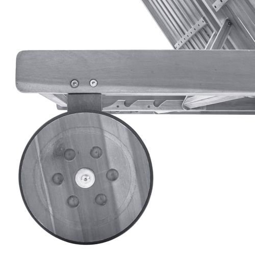 Transat Chaise Longue Bain De Soleil Lit De Jardin Terrasse Meuble D'extérieur 2 Places Avec Coussin