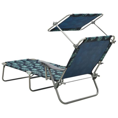 Transat Chaise Longue Bain De Soleil Lit De Jardin Terrasse Meuble D'extérieur