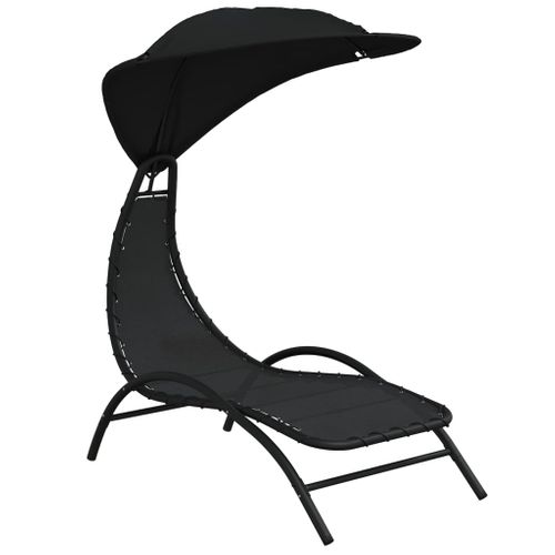 Transat Chaise Longue Bain De Soleil Lit De Jardin Terrasse Meuble D'extérieur Avec A