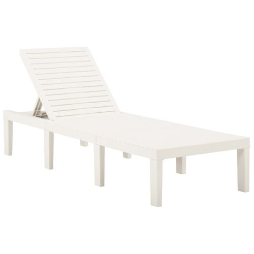 Transat Chaise Longue Bain De Soleil Lit De Jardin Terrasse Meuble D'extérieur Avec Coussin
