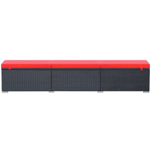 Transat Chaise Longue Bain De Soleil Lit De Jardin Terrasse Meuble D'extérieur Avec C