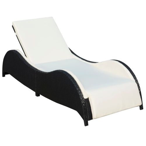 Transat Chaise Longue Bain De Soleil Lit De Jardin Terrasse Meuble D'extérieur Avec C