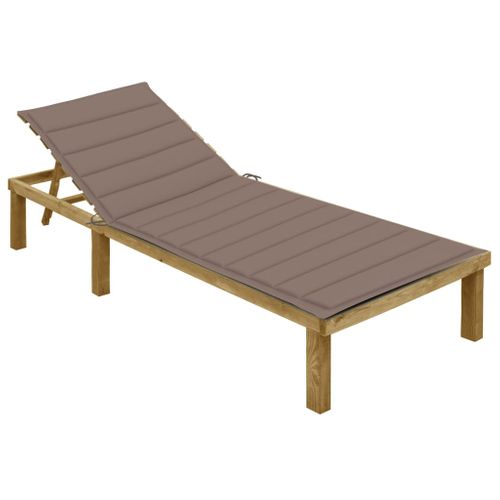 Transat Chaise Longue Bain De Soleil Lit De Jardin Terrasse Meuble D'extérieur Avec C