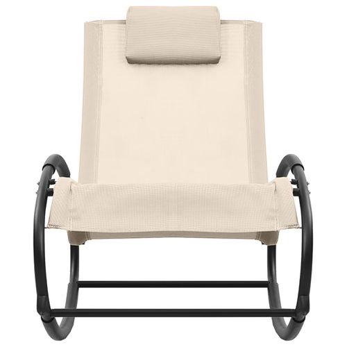 Transat Chaise Longue Bain De Soleil Lit De Jardin Terrasse Meuble D'extérieur 105,5 Cm