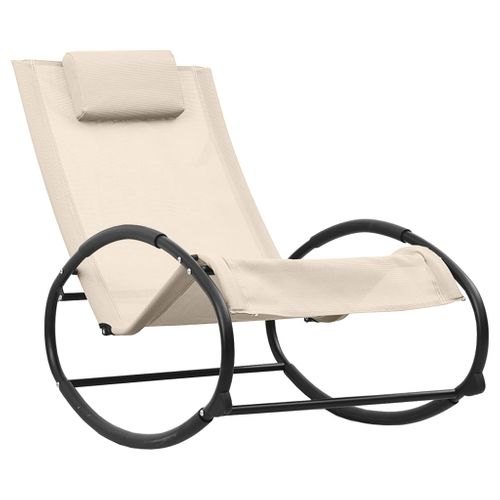 Transat Chaise Longue Bain De Soleil Lit De Jardin Terrasse Meuble D'extérieur 105,5 Cm