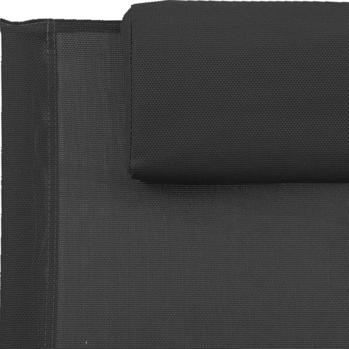 Transat Chaise Longue Bain De Soleil Lit De Jardin Terrasse Meuble D'extérieur Avec O