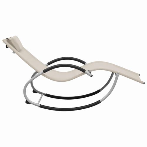 Transat Chaise Longue Bain De Soleil Lit De Jardin Terrasse Meuble D'extérieur Avec O