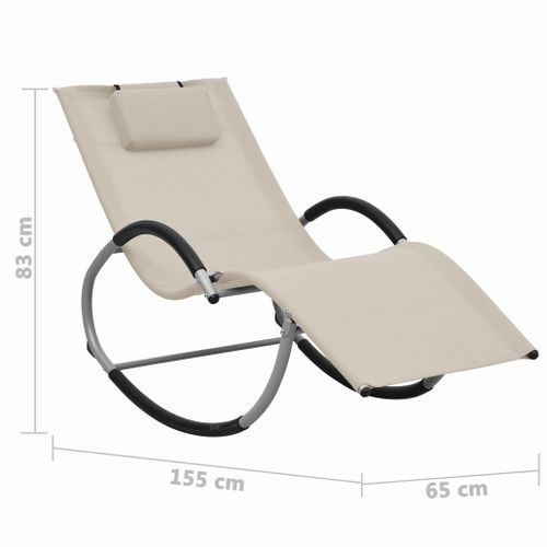 Transat Chaise Longue Bain De Soleil Lit De Jardin Terrasse Meuble D'extérieur Avec O