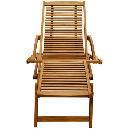 Transat Chaise Longue Bain De Soleil Lit De Jardin Terrasse Meuble D'extérieur