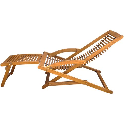 Transat Chaise Longue Bain De Soleil Lit De Jardin Terrasse Meuble D'extérieur