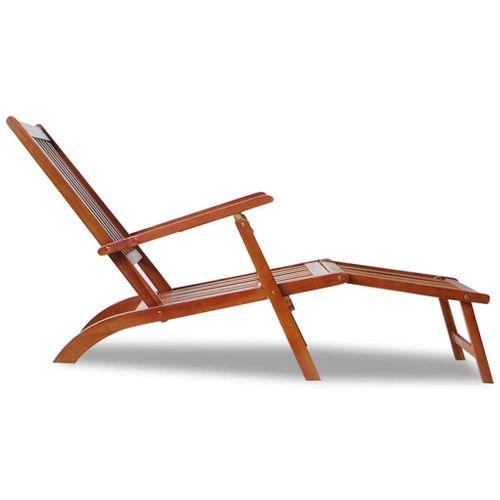 Transat Chaise Longue Bain De Soleil Lit De Jardin Terrasse Meuble D'extérieur