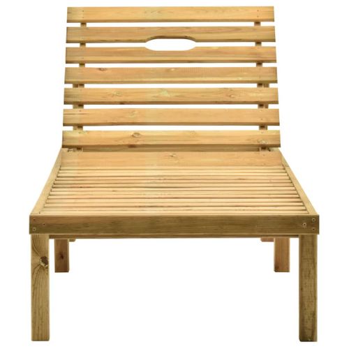 Transat Chaise Longue Bain De Soleil Lit De Jardin Terrasse 200 X 70 X (31,5-77) Cm