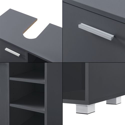 Meuble Sous Lavabo Design Meuble De Rangement Pour Salle De Bain Sous Vasque