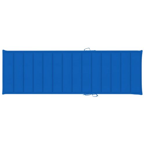 Transat Chaise Longue Bain De Soleil Lit De Jardin Terrasse Meuble D'extérieur 198 Cm Avec Table